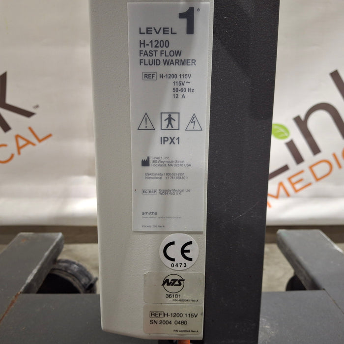 Level 1 Technologies Inc. H-1200 Fluid Warmer