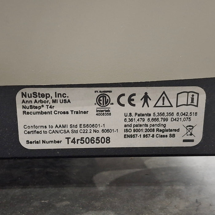 NuStep, Inc. T4 Recumbent Cross Trainer