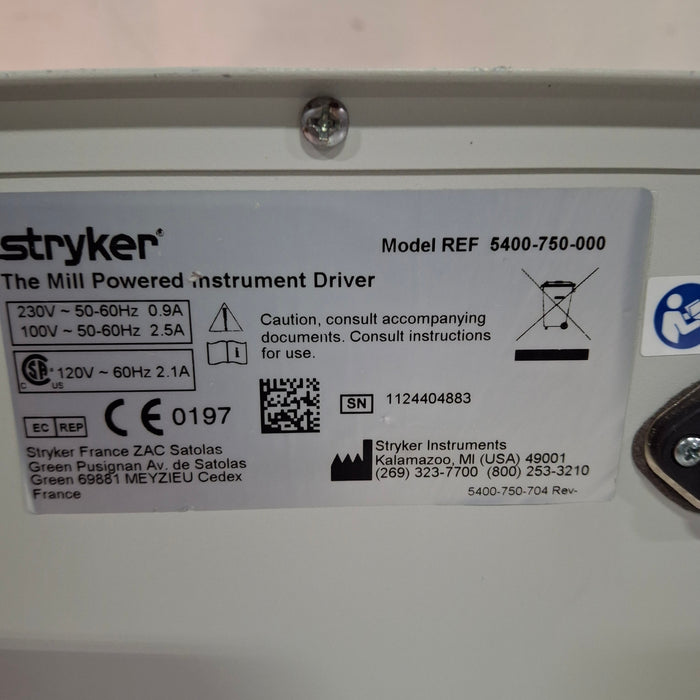 Stryker The Mill Powered Instrument Driver