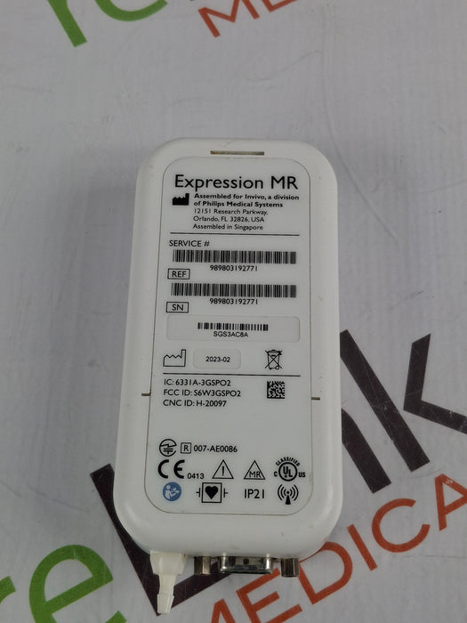 Philips Expression MRI SpO2  989803192771 Patient Module