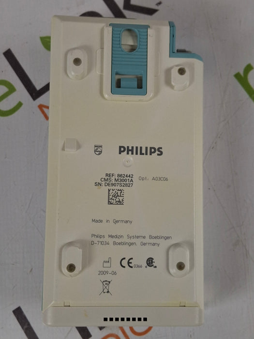 Philips M3001A-A03C06 Masimo SpO2, NIBP, ECG, Temp, IBP MMS Module