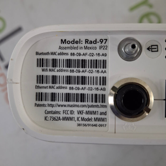 Masimo Rad 97 Rainbow Set Pulse Oximeter