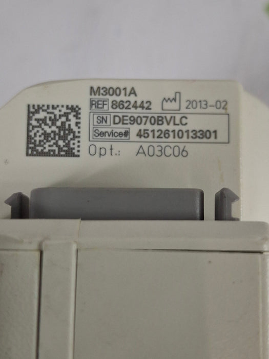 Philips M3001A-A03C06 Masimo SpO2, NIBP, ECG, Temp, IBP MMS Module