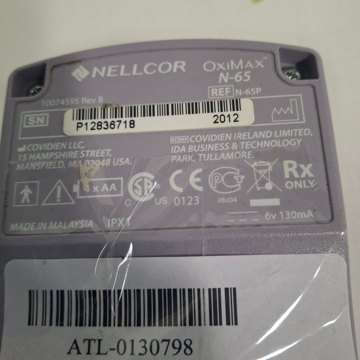 Nellcor Oximax N-65 Pulse Oximeter