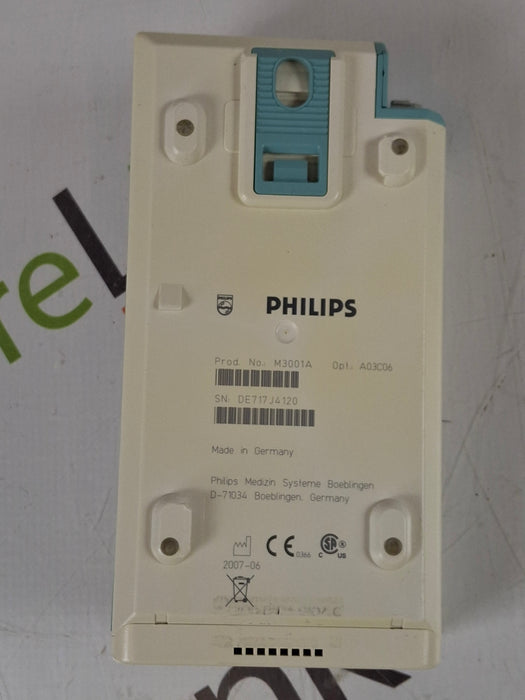 Philips M3001A-A03C06 Masimo SpO2, NIBP, ECG, Temp, IBP MMS Module