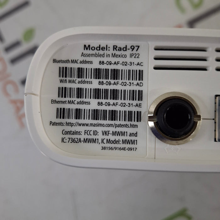 Masimo Rad 97 Rainbow Set Pulse Oximeter