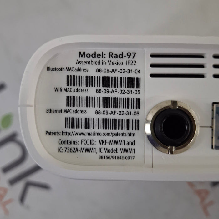 Masimo Rad 97 Rainbow Set Pulse Oximeter