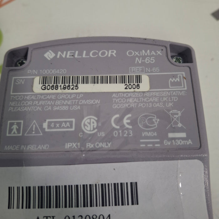 Nellcor Oximax N-65 Pulse Oximeter