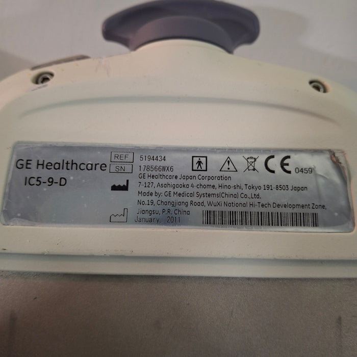 GE Healthcare IC5-9-D Endocavity Transducer