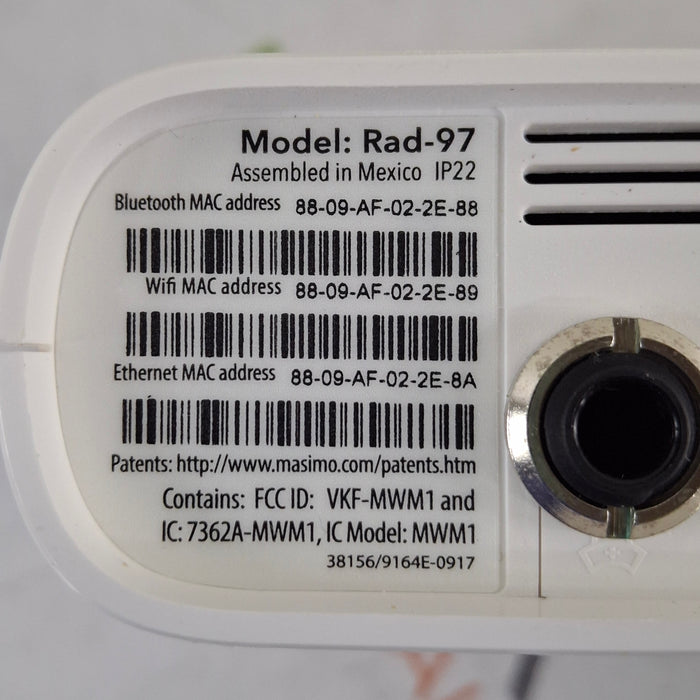 Masimo Rad 97 Rainbow Set Pulse Oximeter