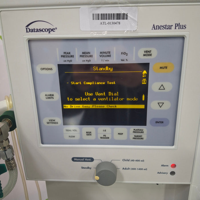 Datascope Anestar Plus Anesthesia Machine
