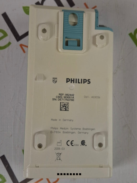 Philips M3001A-A03C06 Masimo SpO2, NIBP, ECG, Temp, IBP MMS Module
