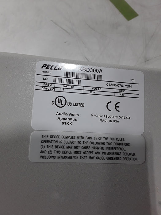 Pelco KBD300A Joystick Control