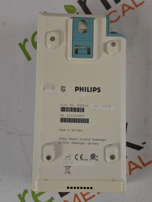 Philips M3001A-A03C06 Masimo SpO2, NIBP, ECG, Temp, IBP MMS Module