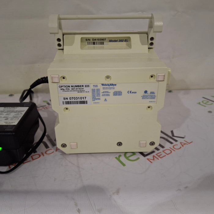 Welch Allyn Propaq Encore 202EL Patient Monitor
