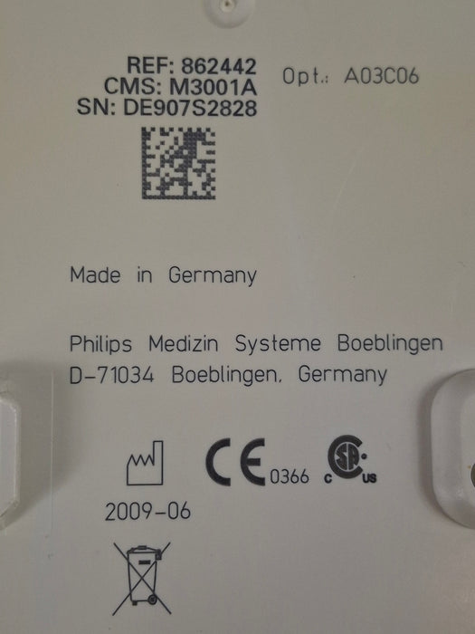 Philips M3001A-A03C06 Masimo SpO2, NIBP, ECG, Temp, IBP MMS Module