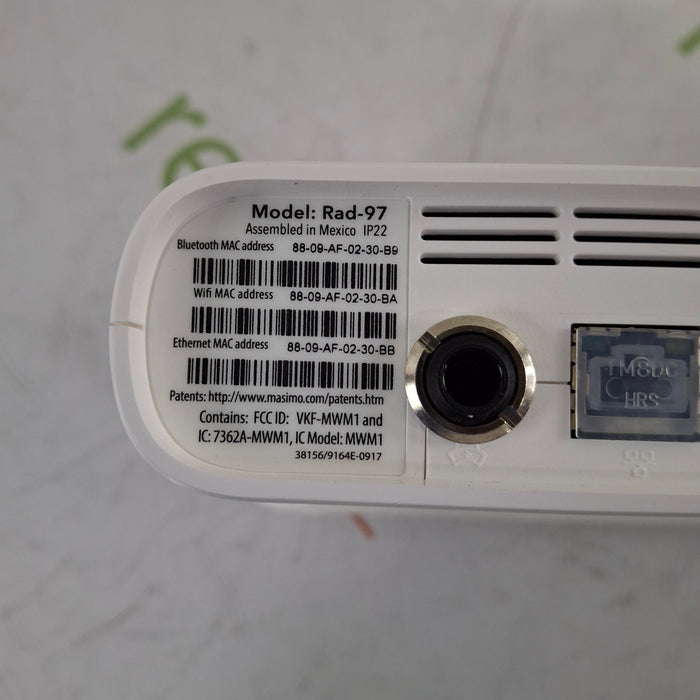 Masimo Rad 97 Rainbow Set Pulse Oximeter