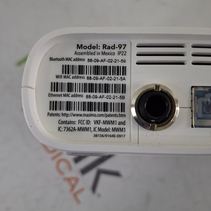 Masimo Rad 97 Rainbow Set Pulse Oximeter