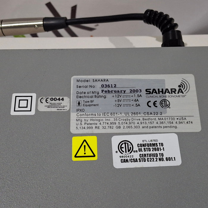 Hologic, Inc. Sahara Clinical Bone Sonometer