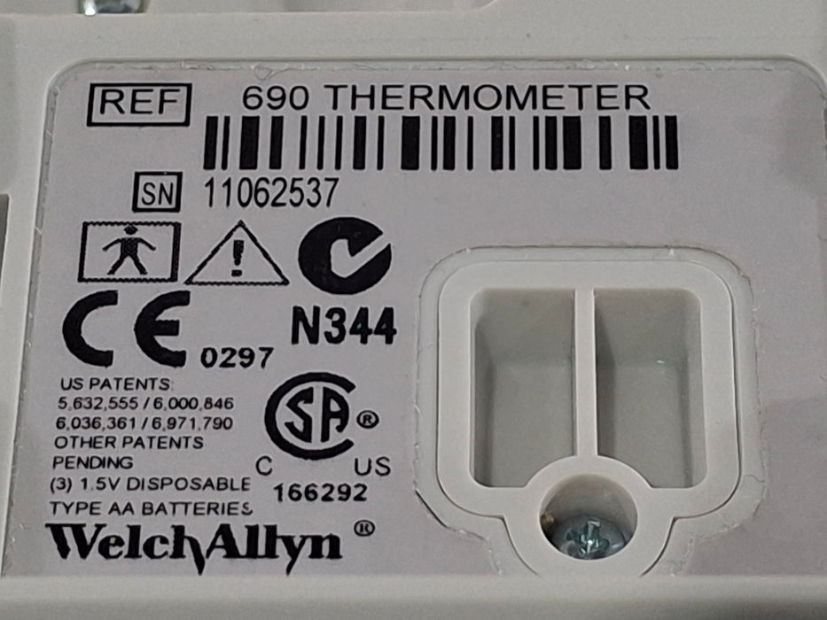 Welch Allyn SureTemp Plus 690 Thermometer
