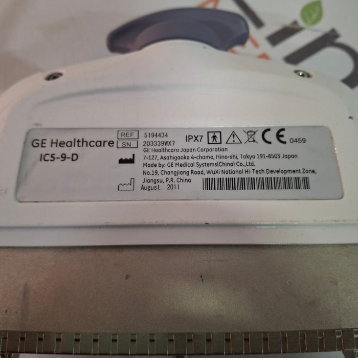 GE Healthcare IC5-9-D Endocavity Transducer