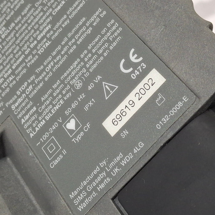 Graseby 3400 Syringe Pump