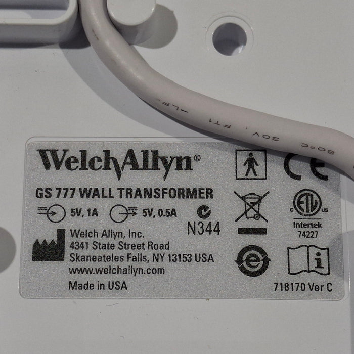 Welch Allyn 777 Otoscope Ophthalmoscope Transformer