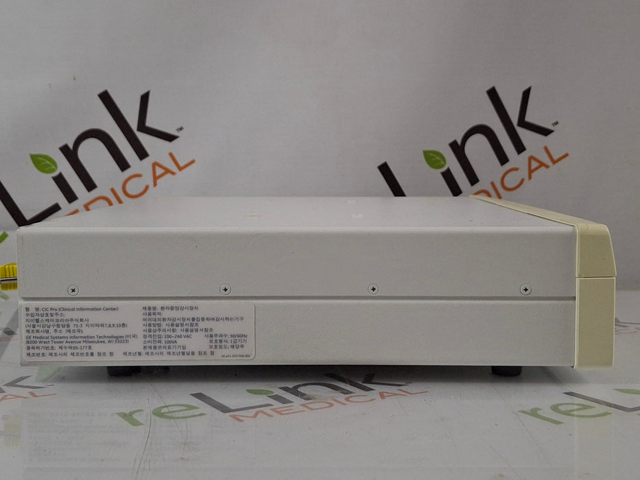 GE Healthcare MP100D CIC Pro Carescape Central Station