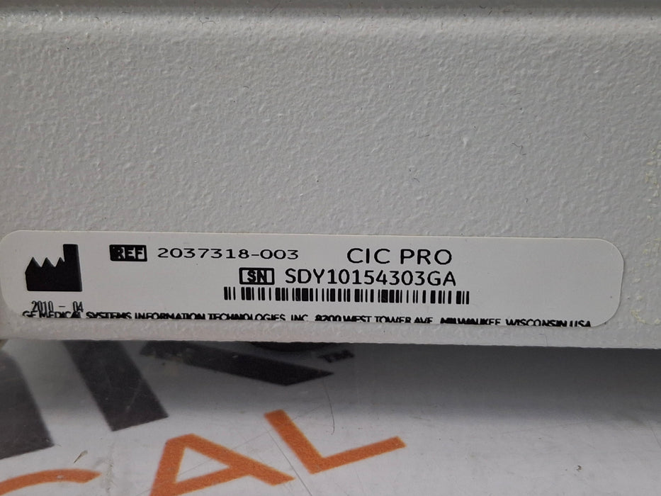 GE Healthcare MP100D CIC Pro Carescape Central Station