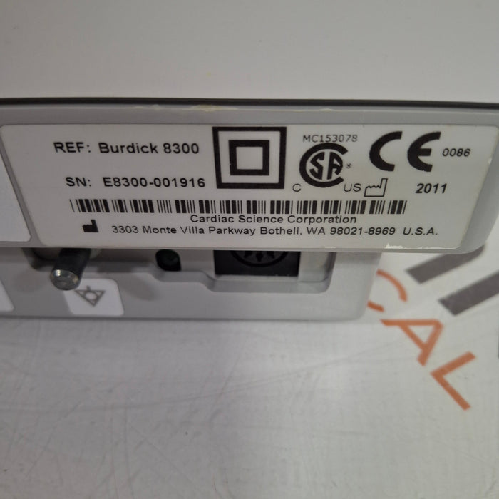 Cardiac Science Burdick 8300 ECG