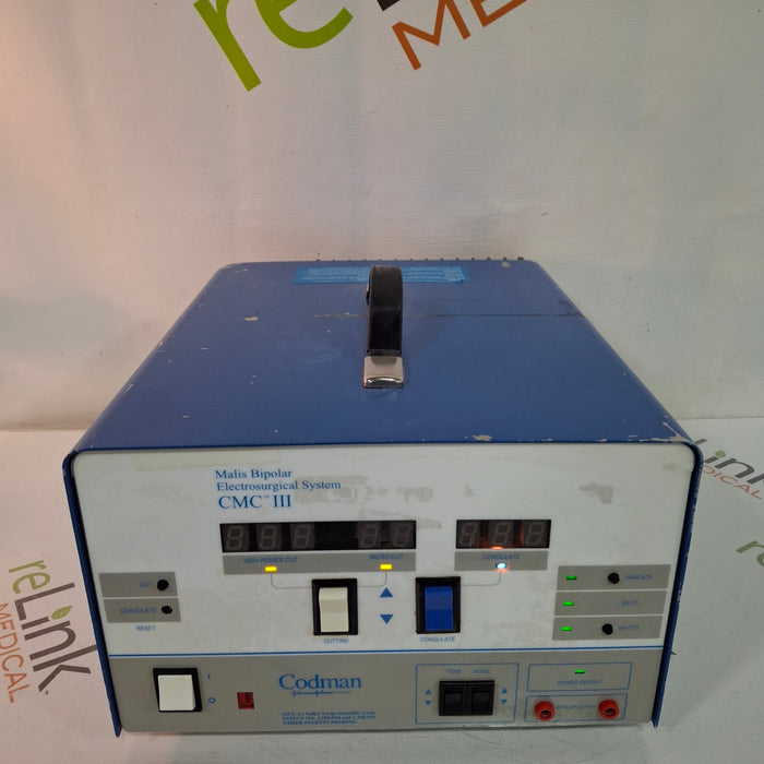 Codman CMC III Malis Bipolar Electrosurgical System