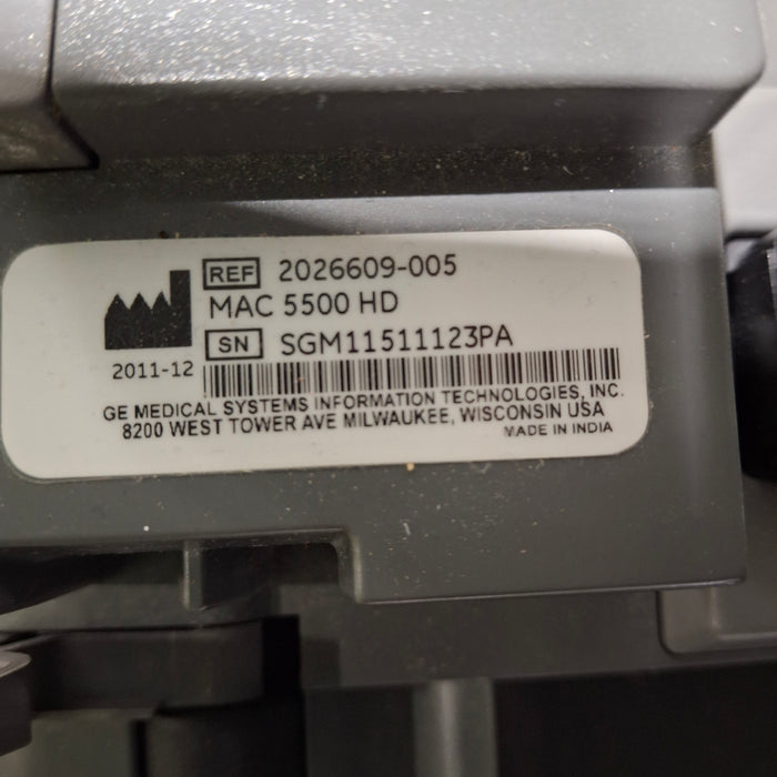 GE Healthcare MAC 5500 HD ECG with CAM Module