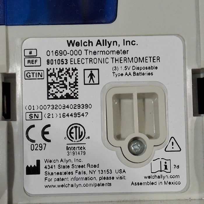 Welch Allyn SureTemp Plus 690 Thermometer