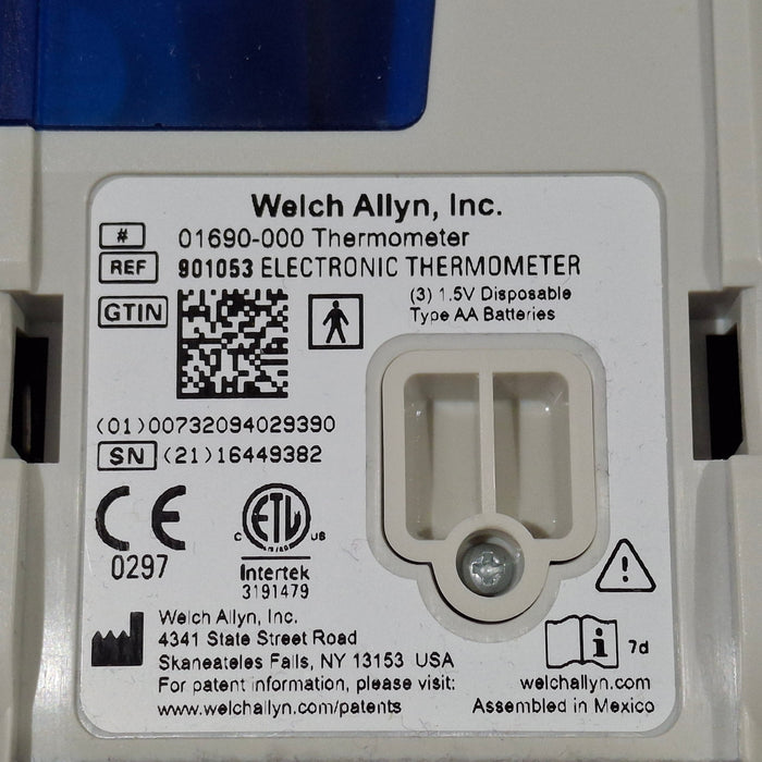 Welch Allyn SureTemp Plus 690 Thermometer