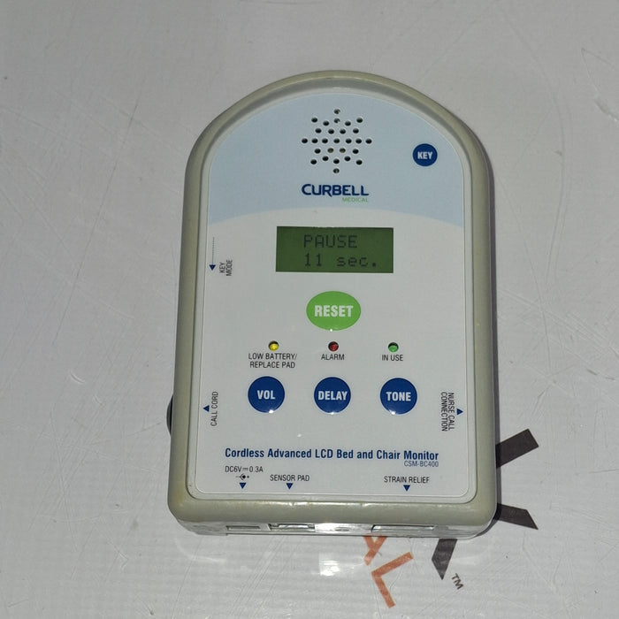 Curbell Medical Products Inc CSM-BC400 Cordless Advanced LCD Bed & Chair Monitor