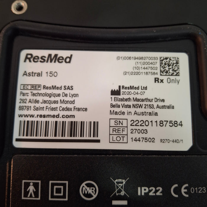 ResMed Astral 150 Portable Ventilator