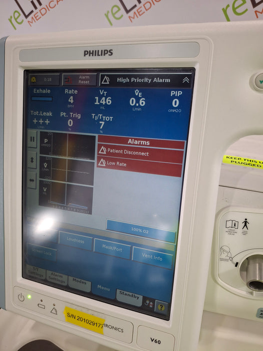 Philips Respironics V60 BiPAP Ventilator