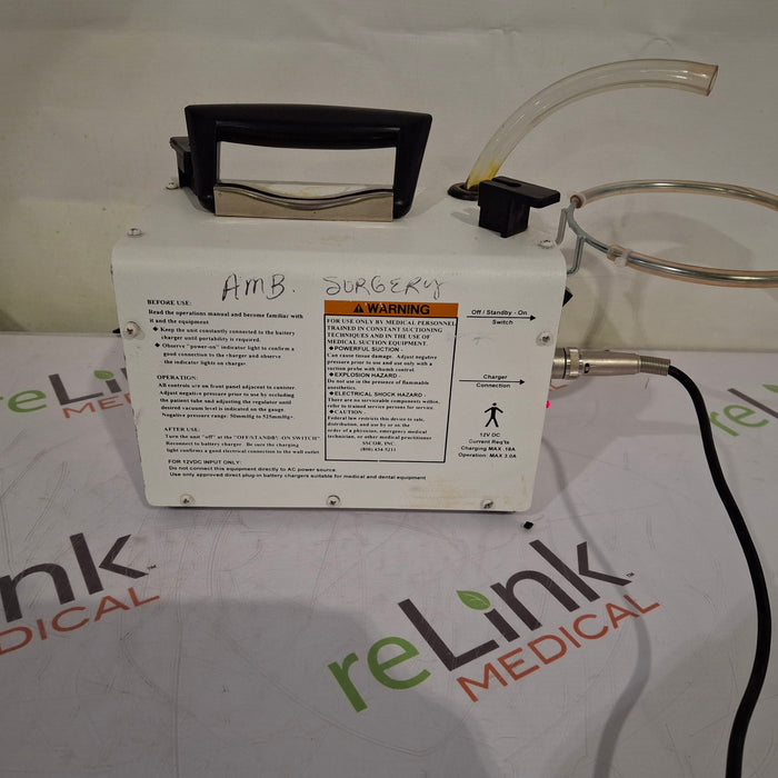 Armstrong Medical Industries, Inc. SSCOR/2500 Pump-Suction Portable