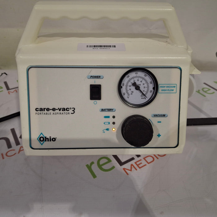 Ohio Medical Corporation Care-E-Vac 3 Portable Suction System