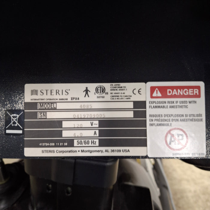 Steris 4085 Surgical Table