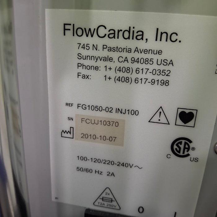 FlowCardia Gen 200 Recanalization System and FlowMate Injector