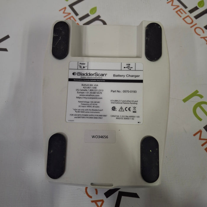 Verathon Medical, Inc BladderScan 0570-0193 Battery Charger