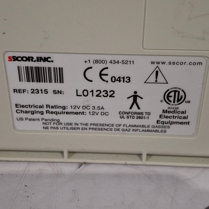 SSCOR, Inc. 2315 Pump suction