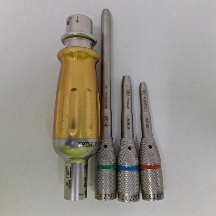 Medtronic CA800 Midas Rex MR8 High Speed System Sterilization Case