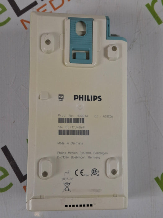 Philips M3001A-A03C06 Masimo SpO2, NIBP, ECG, Temp, IBP MMS Module