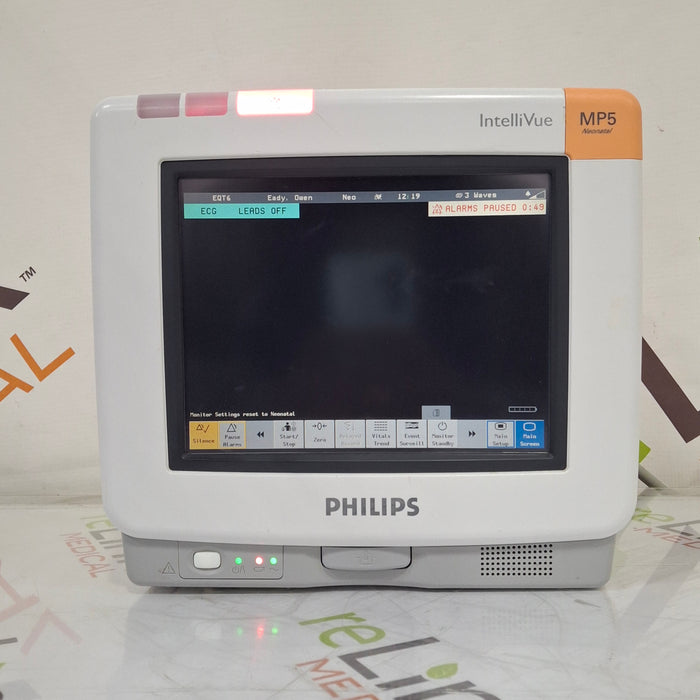 Philips IntelliVue MP5 Neonatal Fast SpO2, ECG, NIBP Patient Monitor