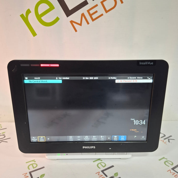 Philips MX550 Portable/Bedside Patient Monitor