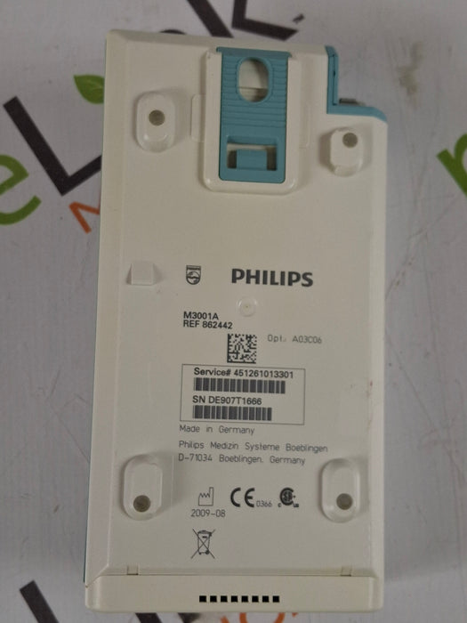 Philips M3001A-A03C06 Masimo SpO2, NIBP, ECG, Temp, IBP MMS Module