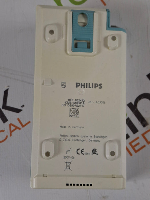 Philips M3001A-A03C06 Masimo SpO2, NIBP, ECG, Temp, IBP MMS Module
