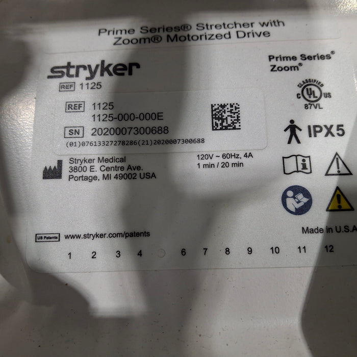Stryker 1125 ZOOM Prime Series Stretcher
